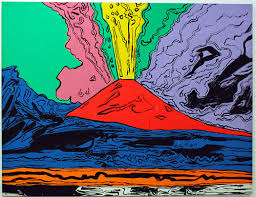 Warhol, Napoli ed il Vesuvius