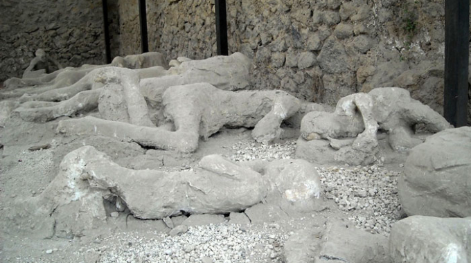 Calchi in mostra a Pompei